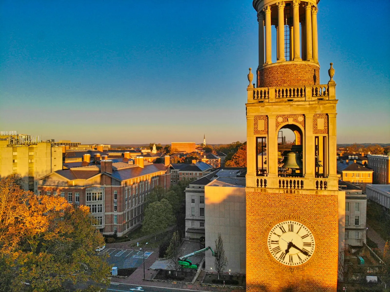Chapel Hill NC clock tower